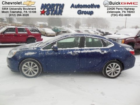 Luxo Blue Metallic Buick Verano FWD.  Click to enlarge.