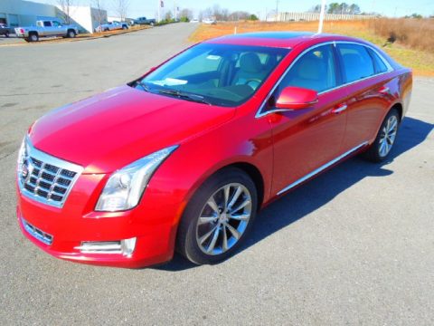 Crystal Red Tintcoat Cadillac XTS Luxury FWD.  Click to enlarge.