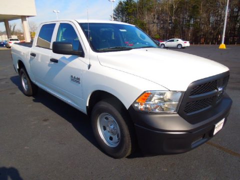 Bright White Ram 1500 Tradesman Crew Cab.  Click to enlarge.