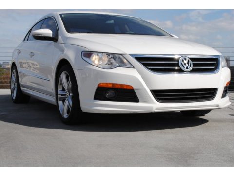 Candy White Volkswagen CC R-Line.  Click to enlarge.