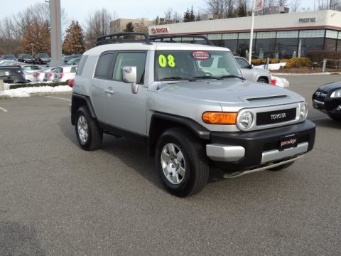 Titanium Metallic Toyota FJ Cruiser 4WD.  Click to enlarge.