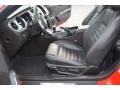  2011 Ford Mustang Charcoal Black Interior #9