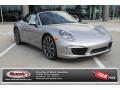 2013 Porsche 911 Carrera Cabriolet Platinum Silver Metallic 2013 Porsche 911 Carrera Cabriolet Platinum Silver Metallic