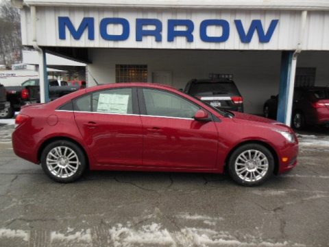 Crystal Red Metallic Tintcoat Chevrolet Cruze ECO.  Click to enlarge.