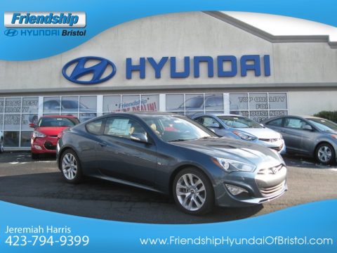 Parabolica Blue Hyundai Genesis Coupe 3.8 Grand Touring.  Click to enlarge.