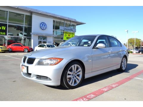 Titanium Silver Metallic BMW 3 Series 325i Sedan.  Click to enlarge.