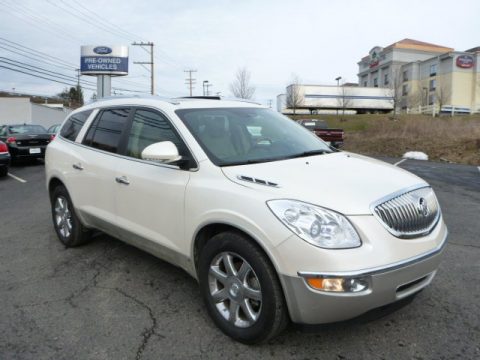 White Diamond Tri Coat Buick Enclave CXL AWD.  Click to enlarge.