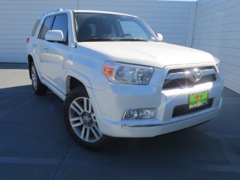 Blizzard White Pearl Toyota 4Runner Limited.  Click to enlarge.