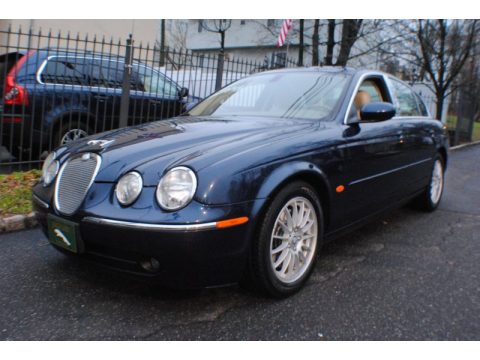 Indigo Blue Metallic Jaguar S-Type 3.0.  Click to enlarge.