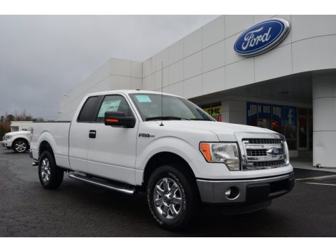 Oxford White Ford F150 XLT SuperCab.  Click to enlarge.