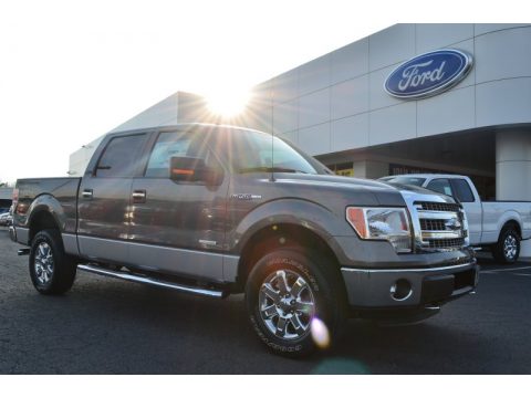 Sterling Gray Metallic Ford F150 XLT SuperCrew 4x4.  Click to enlarge.