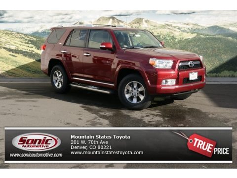 Salsa Red Pearl Toyota 4Runner SR5 4x4.  Click to enlarge.