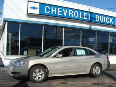 Gold Mist Metallic Chevrolet Impala LS.  Click to enlarge.
