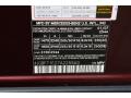 Mercedes-Benz Color Code 544 Barolo Red Metallic #31 Mercedes-Benz Color Code 544 Barolo Red Metallic #31