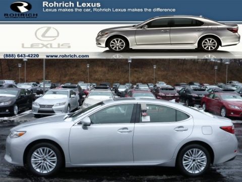Silver Lining Metallic Lexus ES 350.  Click to enlarge.