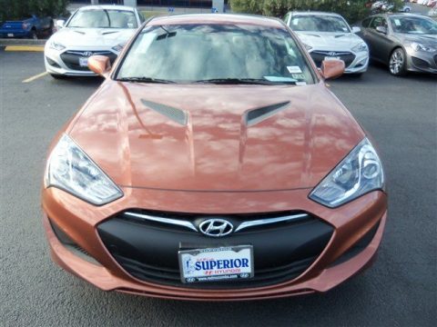 Catalunya Copper Hyundai Genesis Coupe 2.0T.  Click to enlarge.