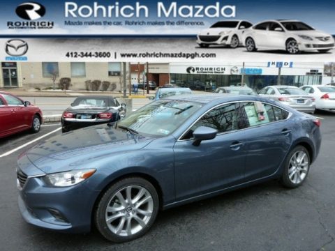 Blue Reflex Mica Mazda MAZDA6 Touring.  Click to enlarge.