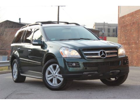 Jade Green Metallic Mercedes-Benz GL 450 4Matic.  Click to enlarge.