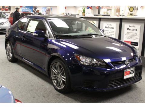 Nautical Blue Metallic Scion tC .  Click to enlarge.