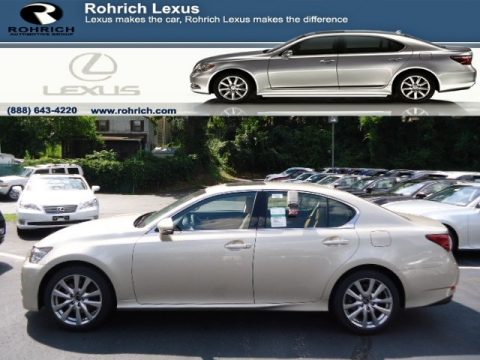 Satin Cashmere Metallic Lexus GS 350 AWD.  Click to enlarge.