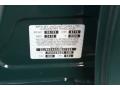Jaguar Color Code HGD British Racing Green #27