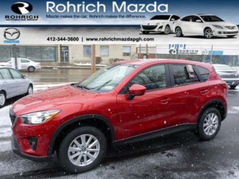 Soul Red Metallic Mazda CX-5 Touring AWD.  Click to enlarge.