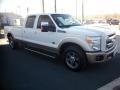  2011 Ford F350 Super Duty White Platinum Tri-Coat Metallic #3