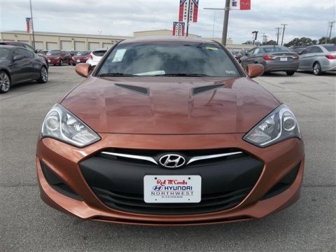 Catalunya Copper Hyundai Genesis Coupe 2.0T Premium.  Click to enlarge.