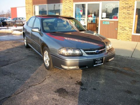 Medium Gray Metallic Chevrolet Impala LS.  Click to enlarge.