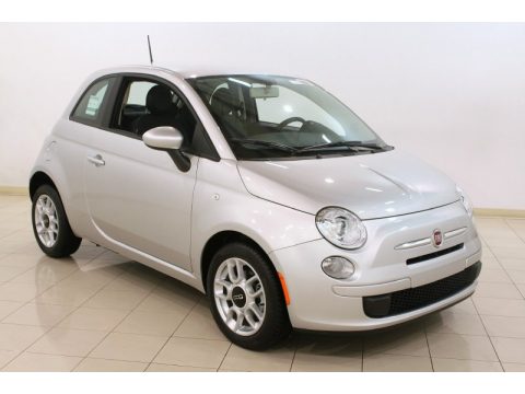 Argento (Silver) Fiat 500 Pop.  Click to enlarge.