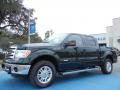 2013 Ford F150 Lariat SuperCrew 4x4 Green Gem Metallic