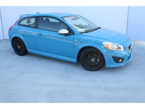 Polestar Rebel Blue Volvo C30 T5 R-Design.  Click to enlarge.