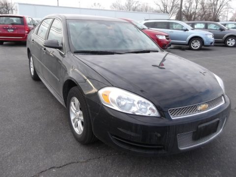 Black Chevrolet Impala LS.  Click to enlarge.
