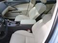 Front Seat of 2012 Lexus IS 250 AWD #4