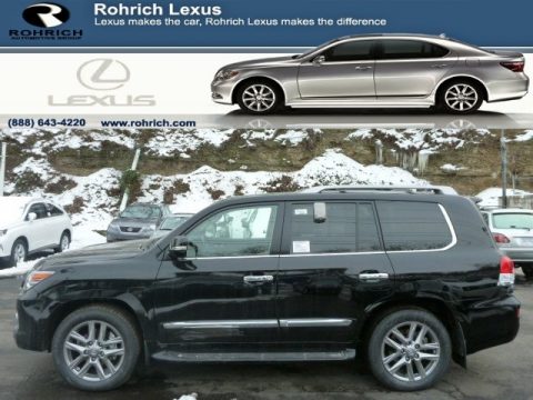 Black Onyx Lexus LX 570.  Click to enlarge.