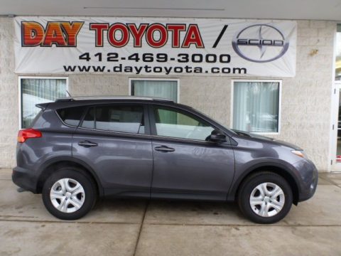 Magnetic Gray Metallic Toyota RAV4 LE AWD. Click to enlarge. Magnetic Gray Metallic Toyota RAV4 LE AWD. Click to enlarge.