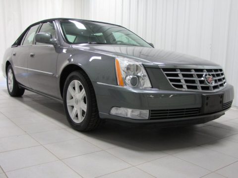 Titanium Metallic Cadillac DTS .  Click to enlarge.
