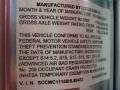Info Tag of 2008 Lotus Exige S #21