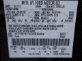 Ford Color Code W6 Green Gem Metallic #33
