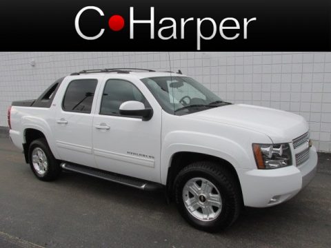 Summit White Chevrolet Avalanche LT 4x4.  Click to enlarge.