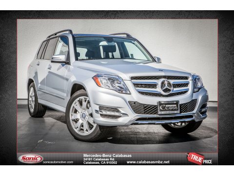 Iridium Silver Metallic Mercedes-Benz GLK 350.  Click to enlarge.