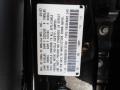 Honda Color Code B92PX Nighthawk Black Pearl #27