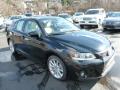 Front 3/4 View of 2013 Lexus CT 200h Hybrid #6