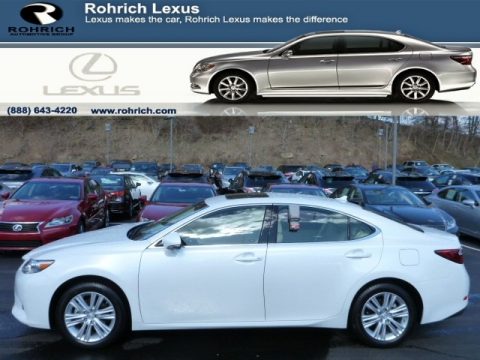 Starfire White Pearl Lexus ES 350.  Click to enlarge.