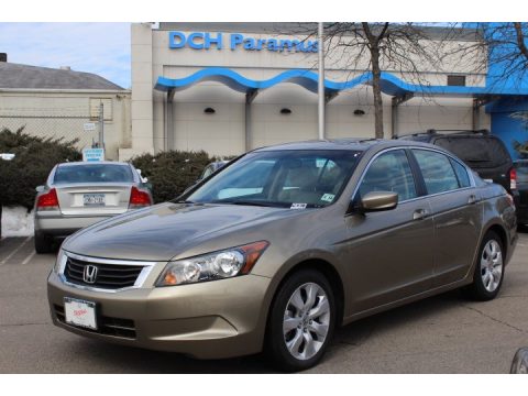 Bold Beige Metallic Honda Accord EX-L Sedan.  Click to enlarge.