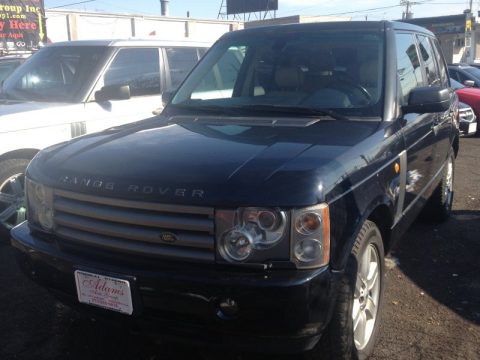 Adriatic Blue Metallic Land Rover Range Rover HSE.  Click to enlarge.
