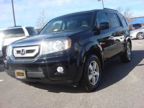 Crystal Black Pearl Honda Pilot EX-L. Click to enlarge. Crystal Black Pearl Honda Pilot EX-L. Click to enlarge.