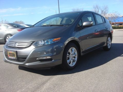 Polished Metal Metallic Honda Insight Hybrid EX.  Click to enlarge.