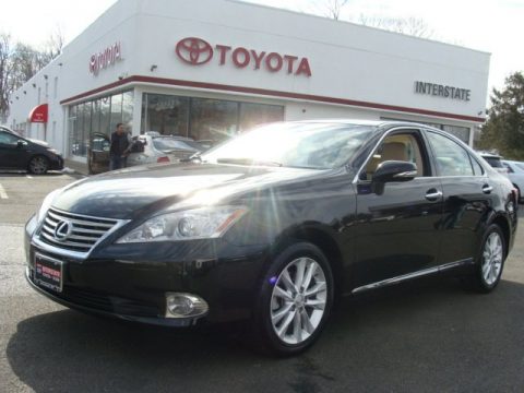 Obsidian Black Lexus ES 350.  Click to enlarge.