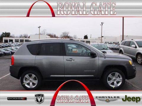 Mineral Gray Metallic Jeep Compass Sport 4x4.  Click to enlarge.
